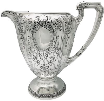 Vintage Sterling Silver Water Pitcher