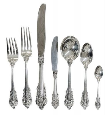 Sterling Silver Flatware - Grand Baroque By Wallace
