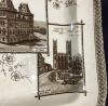 Wallis Gimson & Co Antique Brown Transfer Ware Platter