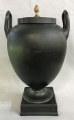 Wedgwood Black Basalt Covered Urn