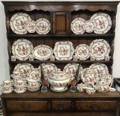 Wedgwood “Golden Cockerel” Coffee & Tea Set & Serving Pieces Pattern #R4538
