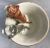 Whimsical Meissen Jardiniere Of Two Dogs In A Basket