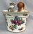 Whimsical Meissen Jardiniere Of Two Dogs In A Basket