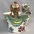 Whimsical Meissen Jardiniere Of Two Dogs In A Basket