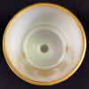 White Opaline Vases With Gilding & Enamelling