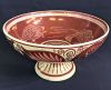 William De Morgan (1839-1917) Ruby Lustre Pedestal Fruit Bowl