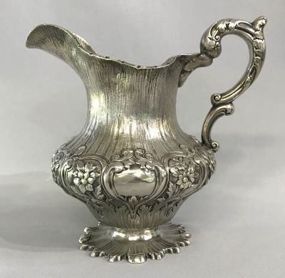 William IV Scottish Sterling Silver Cream Jug