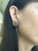 Vintage Zircon Earrings