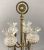 F. & c. Osler Attributed Cut Crystal and Ormolu Frame Epergne