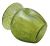 Loetz Attributed Green Iridescent Oil Spot Vase 
