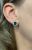 2.12ct Lab Grown Emerald and Diamond 14kt Earrings