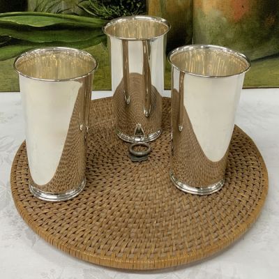 950 Fine Silver Mint Julep Cups