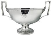 950 Fine Silver Neoclassical Presentation Bowl, Made in France circa 1800
