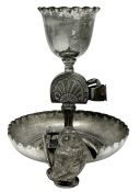 ACME Silver Plate Figural Cigar Cutter