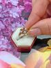 Antique .17ct Ruby 18kt Ring