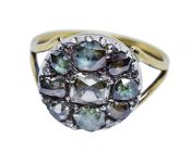 Antique .54ct Diamond 18kt Ring