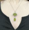 Antique 17.10ct Peridot 12kt Pendant