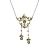 Birks Antique 1.42ct Peridot 14kt Necklace