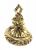 Antique Carved Onyx 9kt. Fob Pendant