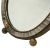 Antique Floral Framed Vanity Mirror