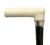 Antique Ivory Handled Walking Stick with 1886 Presentation