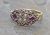 Antique Seed Pearl and Garnet Ring