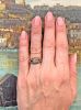 Antique Seed Pearl and Garnet Ring