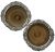 Antique Sheffield Silver Plate Wine Bottle Coasters