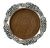 Antique Silver Plate Wine Bottle Coasters