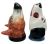 Antique Staffordshire Fox & Hound Stirrup Cups
