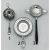 Antique Sterling Silver Tea Strainers