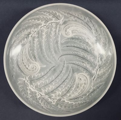 Art Deco Etling Glass Bowl, Model # 98