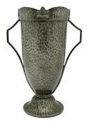 Art Deco Hand Hammered Pewter Trophy