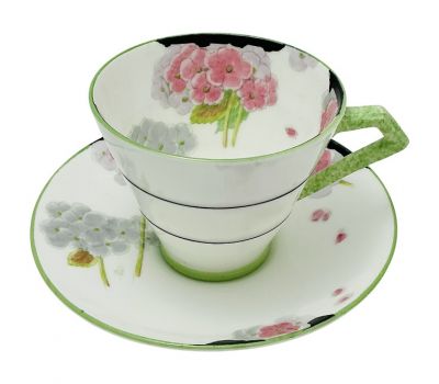 Art Deco Hand Painted Paragon Demi-tassé Cups & Saucers
