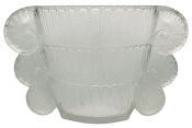 Art Deco R. Lalique Jaffa Vase Model # 10-906, circa 1937-45