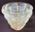 Art Deco R. Lalique Moissac Opalescent Glass Vase, Model 992, circa 1927-45