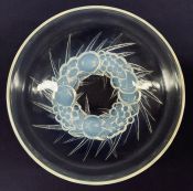 Art Deco R. Lalique Mont-Dore Bowl, Model # 396, circa 1928-45