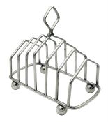 Art Deco Silver Plate Toast Rack