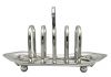 Art Deco Silver Plate Toast Rack