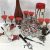 Art Deco to Mid-Century Modern Red & Black Barware