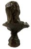 Art Nouveau Bronze Bust Of Dalila By Emmanuel Villanis 