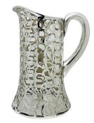 Art Nouveau Silver Overlay Water Pitcher, Alvin Silver Co. circa 1900