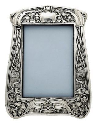 Art Nouveau Sterling Silver Picture Frame, Birmingham 1904