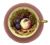 Aynsley Fruit Pattern Teacup & Saucer Signed D. Jones