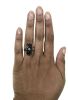 Belais Vintage Diamond and Black Onyx Ring