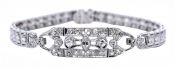 Birks-Ellis-Ryrie Edwardian Platinum Diamond Bracelet