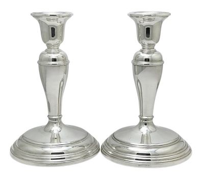 Birks Sterling Silver Candlesticks