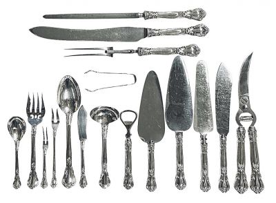 Birks Sterling Silver Chantilly Pattern Serving Pieces