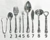 Birks Sterling Silver Chantilly Pattern Serving Pieces