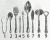 Birks Sterling Silver Chantilly Pattern Serving Pieces